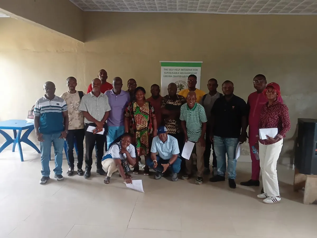 SHIFSD Reaches 1,187+ Beneficiaries Across Liberia